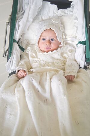 Dåpskjole med teppe